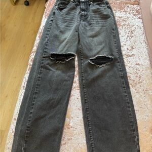 SHEIN Charcoal Denim Pants